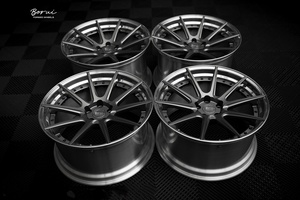 Borui 2 mảnh T6061 hợp kim đánh bóng bánh xe kích thước 5x112 5x120 18 19 <span class=keywords><strong>20</strong></span> 22 inch GT-S/<span class=keywords><strong>FS</strong></span> phong cách cho xe khách M3 M4 G20 G21 G22 - Product Image 6