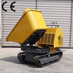 Mini tombereaux sur chenilles Petit Mini 1 tonne Dumper Diesel Minero articulé Nouveau camion à benne basculante Mini camions à benne basculante Japon Mini-dumper - Product Image 3