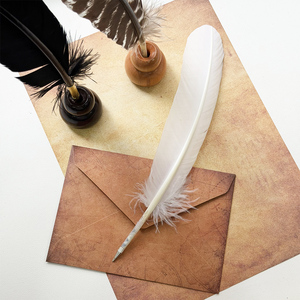 Série de Noël - <span class=keywords><strong>Plume</strong></span> d'oie naturelle - <span class=keywords><strong>Stylo</strong></span> à <span class=keywords><strong>plume</strong></span> artisanal vintage - <span class=keywords><strong>Stylo</strong></span> à <span class=keywords><strong>plume</strong></span> personnalisé - Product Image 6