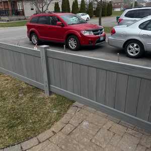 Tahan lama vinil privasi pagar gaya Australia untuk halaman tahan cuaca dan pagar keselamatan 3D layanan pemodelan termasuk - Product Image 5