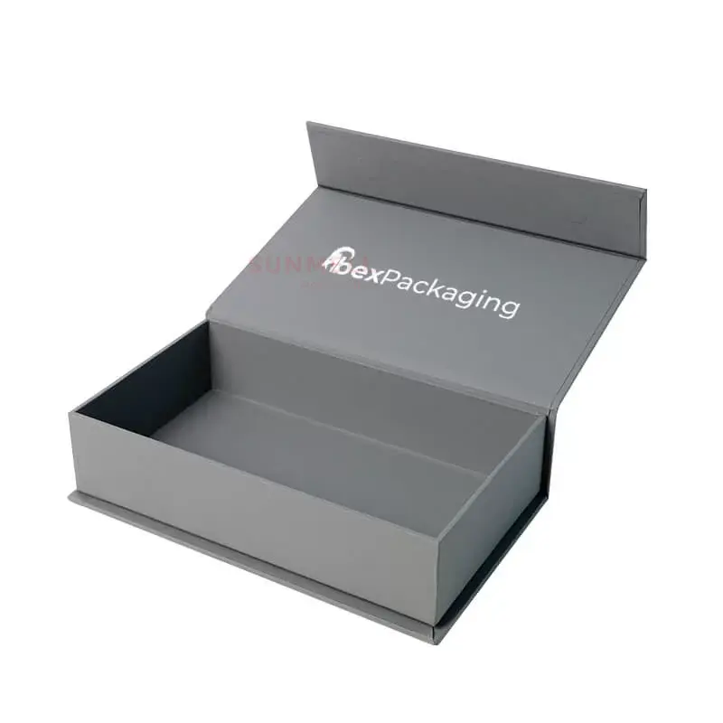 Scatole magnetiche all'ingrosso imballaggio scatola regalo in cartone con chiusura magnetica a forma di libro scatola magnetica pieghevole di lusso