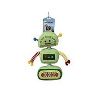 Mainan Anjing Robot Boneka Lucu Bersuara, Mainan Kunyah Hewan Peliharaan Interaktif, Mainan Robot Boneka untuk Anak Anjing dan Anjing Sedang, 2 Desain Berbeda