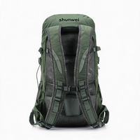 Sac à dos de sport unisexe durable, léger, imperméable, tendance, portable, multi-compartiments, avec dossier ergonomique