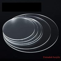 15Cm 25Cm 30Cm Ronde Acrylschijf 3Mm Veelkleurige Plastic Paneel Wit Geel Rood Helder Acrylplaat
