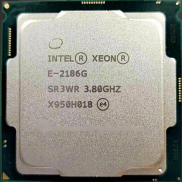 Original Computer Server Processor CPUXeon E-2186G Processor 3.8GHz 6-core 12-thread LGA 1151