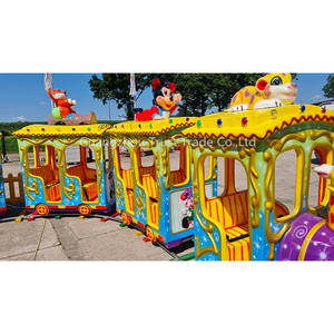 Carnival <span class=keywords><strong>Rides</strong></span> công viên giải trí thiết bị đi xe điện trên tàu dành cho người lớn theo dõi tàu - Product Image 6
