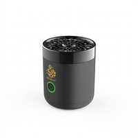 Diffuseur d'arômes intelligent rechargeable USB pour charbon de Bakhoor et bois d'encens, brûleur d'encens Oud arabe avec garantie d'un an