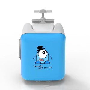ALL PASS Nouveau dessin animé pour enfants assis dans les bagages <span class=keywords><strong>de</strong></span> voyage <span class=keywords><strong>de</strong></span> bébé bagages d'embarquement avec glissière <span class=keywords><strong>de</strong></span> sécurité bébé poussette <span class=keywords><strong>valise</strong></span> - Product Image 6