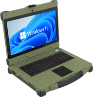Computadora Industrial Portátil de 14 Pulgadas con Pantalla LCD LED, Unidad de Disco Duro, Resolución de 1920 x 1080, CPU I3/I5/I7, Resistente para Uso Comercial