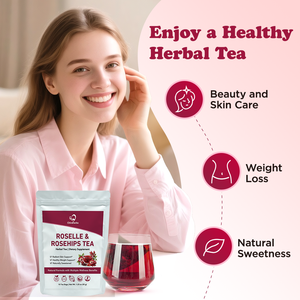 Tisane Chinaherbs Roselle & Rosehips – 10 Sachets – Service Complet – Vente en Gros – Chaîne d'Approvisionnement en Herbes en Vrac - Product Image 5