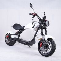 Nouveau Modèle Scooter Électrique Puissant à Batterie Lithium 2000W 3000W, Moto Électrique Chopper Citycoco pour Adultes