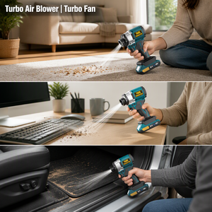 พัดลมเป่าลมแรงแบบชาร์จไฟได้รุ่นใหม่ล่าสุด Air Turbo Air Blower Fan - Product Image 5