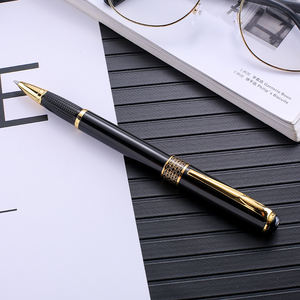 <span class=keywords><strong>Habo</strong></span>-Bolígrafo de lujo de alta calidad, bolígrafo de diseño OEM con logotipo personalizado, bolsa negra, regalo de negocios - Product Image 4