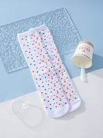 KT361 Fabricant OEM Logo Personnalisé Coupe Crème Glacée Coffret Cadeau Chaussettes Amusantes Creative Coton Peigné Unisexe Femmes Chaussettes