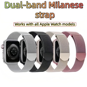 Dernier Bracelet Magnétique de Luxe Élégant pour <span class=keywords><strong>Apple</strong></span> <span class=keywords><strong>Watch</strong></span> 44mm 46mm 45mm 49mm, Boucle en Acier Inoxydable pour Série Ultra SE 8 <span class=keywords><strong>7</strong></span> - Product Image 1