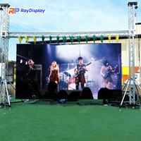 Layar LED Video Wall Raksasa Indoor Outdoor 500x1000mm untuk Latar Panggung, P2.6 P2.97 P3.91, Sambungan Tanpa Celah, Layar LED Sewa