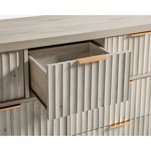 Hiện đại 7 rãnh ngăn kéo cao rộng tủ quần áo lưu trữ Organizer cho phòng ngủ phòng khách hành lang tự nhiên - Product Image 5