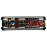 Amplificateur de classe D 3000Wrms AMPLIFICATEUR DE VOITURE avec égaliseurs 12V 1 canal et croisements d'amplificateur de grande puissance