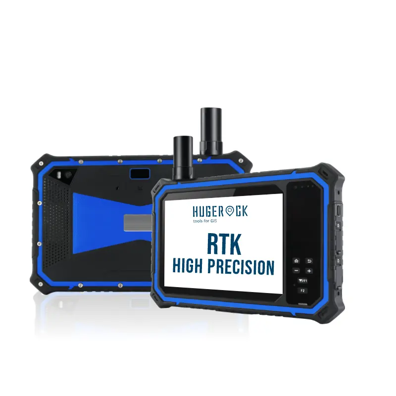 HUGEROCK G80F High Precision Surveying And Mapping Instrument GPS GNSS RTK Positioning Android 13 Rugged tablet pc computer