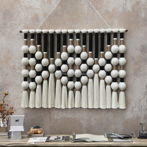Macrame Morocco Phong Cách Tường Treo Hình Cầu Nghệ Thuật Thiết Kế Trang Trí Nội Thất Tường Trang Trí Nội Thất Cho Nhà Tường Phòng Khách - Product Image 1