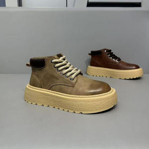 Zapatillas Deportivas de Moda para <span class=keywords><strong>Hombre</strong></span>, Otoño Invierno 2025, Nuevas, con Cordones, de Caña Alta, Forradas de Felpa, para Deportes, con Soporte para <span class=keywords><strong>Botas</strong></span>, Logotipo Personalizado - Product Image 3