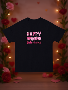 T-shirt da donna per San Valentino con stampa leopardata, manica corta, girocollo, casual, primavera estate - Line Fit - Product Image 2