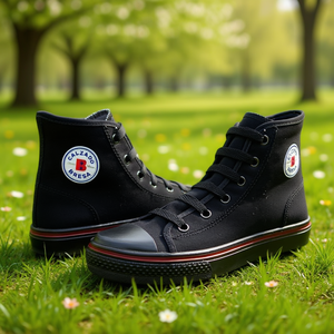 Scarpe Casual Alte Bresa 870 in Tela di Cotone con Suola in Gomma, Collezione Primavera, Unisex per Adulti - Product Image 2