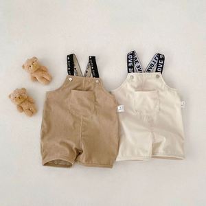 OEM ODM 0-3 jaar oude baby corduroy rugzak korte broeken Koreaanse versie van kinderbroeken groothandel babykleding - Product Image 5