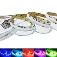 Tira de Luces LED RGB COB Ws2811 420 576 720Leds/m, 10w/m 19w/m, 10mm 12mm, Tira LED COB Flexible RGBIC para Hogar, Oficina y Edificios