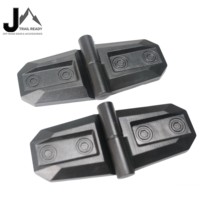 Kit de 4 protections décoratives pour charnières de portières de voiture pour Suzuki Jimny 2018+ 3/5 portes, accessoires extérieurs, garnitures de style
