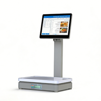 Sistema POS Directo de Fábrica, Pantalla Táctil Capacitiva, Báscula con IA, Caja Registradora Android, Terminal de Facturación de Fácil Operación, Wi-Fi 6