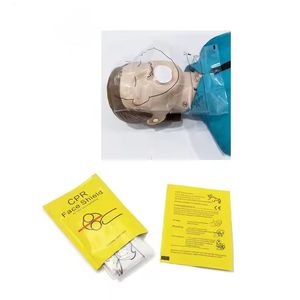 Protector facial de boca a boca <span class=keywords><strong>CPR</strong></span> desechable para entrenamiento - Product Image 1