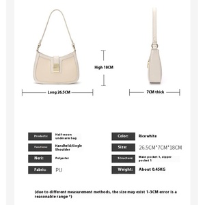 Guee, marca de diseñador de lujo, <span class=keywords><strong>bolsos</strong></span> cruzados para mujer, bolso de mensajero de viaje a la moda, logotipo personalizado, Bolso pequeño cuadrado para axilas - Product Image 5