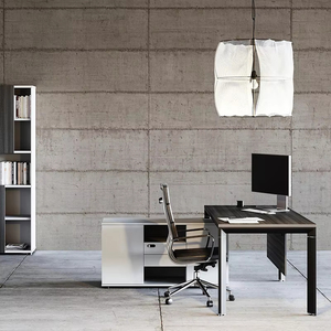 Scrivania Direzionale Moderna in Legno Regolabile Ecologica Durevole Caratteristiche Personalizzabili Dimensioni Multiuso per Ufficio - Product Image 3