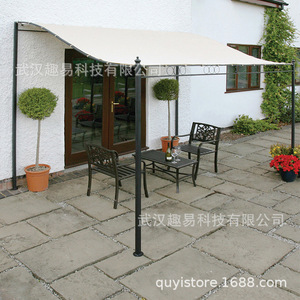 เต็นท์กันสาดกลางแจ้ง ผ้ากันน้ำ กันแดด โครงเหล็ก สำหรับลานบ้าน สวน - Product Image 1