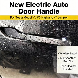 New Digital Multi-contact Pop Up Electric <b>Door</b> <b>Handle</b> for Tesla Model 3 Model Y And Model YL Smart Auto <b>Replacement</b> Car Parts - Product Image 2