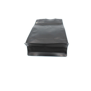 Personnalisé Noir Mat Mylar À Soufflet Scellé Sous Vide Café Gourmand <span class=keywords><strong>Met</strong></span> en Sac Avec la Valve Et le Zip-Lock" - Product Image 6