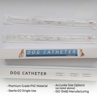 Cathéter urinaire stérile pour chien, le mieux noté, jetable, pour hôpital vétérinaire, fournisseur d'usine OEM