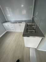 Maison préfabriquée pliable et extensible de 40 pieds, résistante aux ouragans, isolée, 2 chambres, insonorisée, mobile, vérifiée en Australie