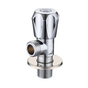 Válvula angular Hemans de 15 mm con rosca macho, acabado cromado, válvula de cierre para suministro de agua - Product Image 5