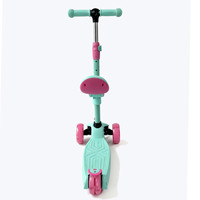 Trottinette pour enfants YILIEN en promotion, trottinette à trois roues avec LED et siège pliable, trottinette pour enfants de 3 à 6 ans