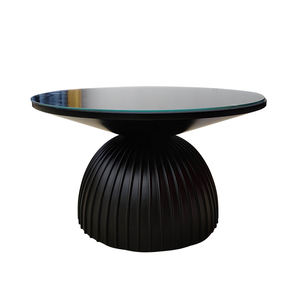 Villa Hôtel de luxe moderne personnalisée Table basse ronde en bois Table à thé nordique ronde en bois Table basse chambres d'hôtel de luxe - Product Image 6