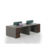 Bureau de travail en forme de L moderne pour centre d'appels, poste de travail avec application scolaire, garantie de 5 ans