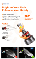 Ampoules de phares LED Sunshiny G200 haute puissance 300W 40000LM, taille halogène 1:1, série de phares LED pour voitures, fabricant d'éclairage automobile