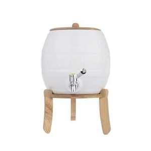 Bouteilles d'eau en céramique de qualité <span class=keywords><strong>alimentaire</strong></span> en porcelaine <span class=keywords><strong>avec</strong></span> <span class=keywords><strong>robinet</strong></span> en acier inoxydable - Product Image 3