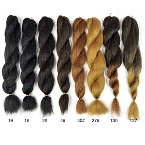 Tổng Hợp Kinky Straight Crochet Bện Tóc Với Yaki Straight Crochet Bện Phần Mở Rộng Tóc Cho Phụ Nữ Da Đen - Product Image 6