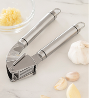 Presse-ail manuelle en acier inoxydable 304 de qualité professionnelle, ustensile de cuisine en métal pour la maison, pour faire de la pâte de gingembre et d'ail