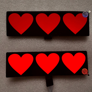 Letrero LED para Parabrisas de Coche, 5 Estrellas, Accesorios para Coche JDM, Diseño Personalizable para JDM, Ventana de Coche, Publicidad - Product Image 4