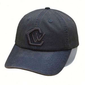 Gorras de lona encerada con revestimiento de PU personalizadas, estilo retro vintage, tipo cadete, de copa plana, para negocios, deportivas, para actividades al aire libre, resistentes, de sarga encerada, étnicas, comunes - Product Image 5