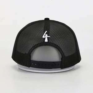 Gorra de malla al por mayor con logo propio, de 5 paneles, ajustable, 100% poliéster, deportiva, personalizable, para camionero, para uso exterior - Product Image 5